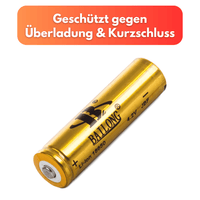 18650 Akku Ladegerät mit 4x 8800 mAH 4.2V Lithium - Ionen Markenakkus (ebay) - Waagemann