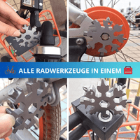 18in1 Schneeflocken - Multifunktionswerkzeug aus Edelstahl mit edler Geschenkbox - Waagemann