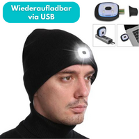 XtremeBeam™ Wiederaufladbarer LED Beanie