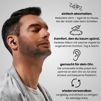 Silence³ – Ohrstöpsel - Der Weg zu ungestörter Ruhe