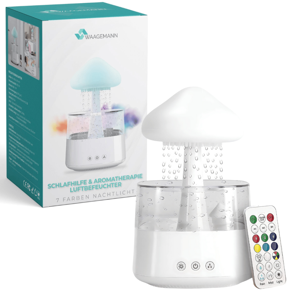 Waagemann® Schlafhilfe & Aromatherapie Luftbefeuchter