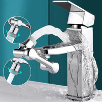 Anti - Spritz 1080° Wasserhahn Düse Siebaufsatz Strahlregler - Waagemann