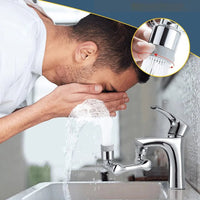 Anti - Spritz 1080° Wasserhahn Düse Siebaufsatz Strahlregler - Waagemann