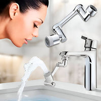 Anti - Spritz 1080° Wasserhahn Düse Siebaufsatz Strahlregler - Waagemann