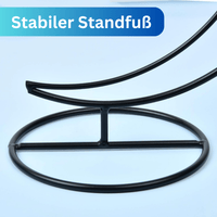Glasständer Kugelhalter für Glaskugeln Kugelständer für Kugeln 8 - 20 cm Durchm - Waagemann