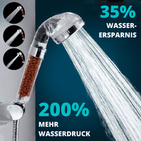 Herzberg - Öko - Filter Duschkopf mit Ionen - Filter - Waagemann