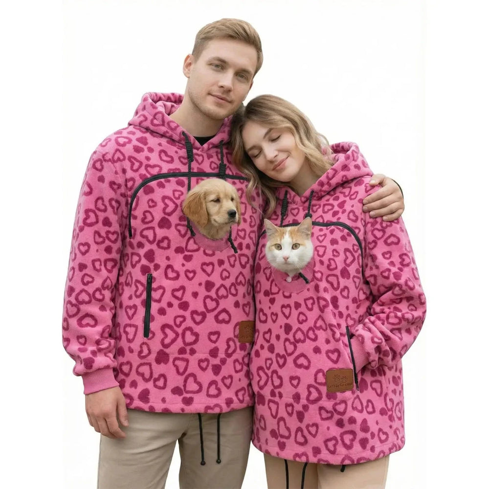Hoodie mit Kuscheltasche für Katzen & kleine Hunde - Waagemann