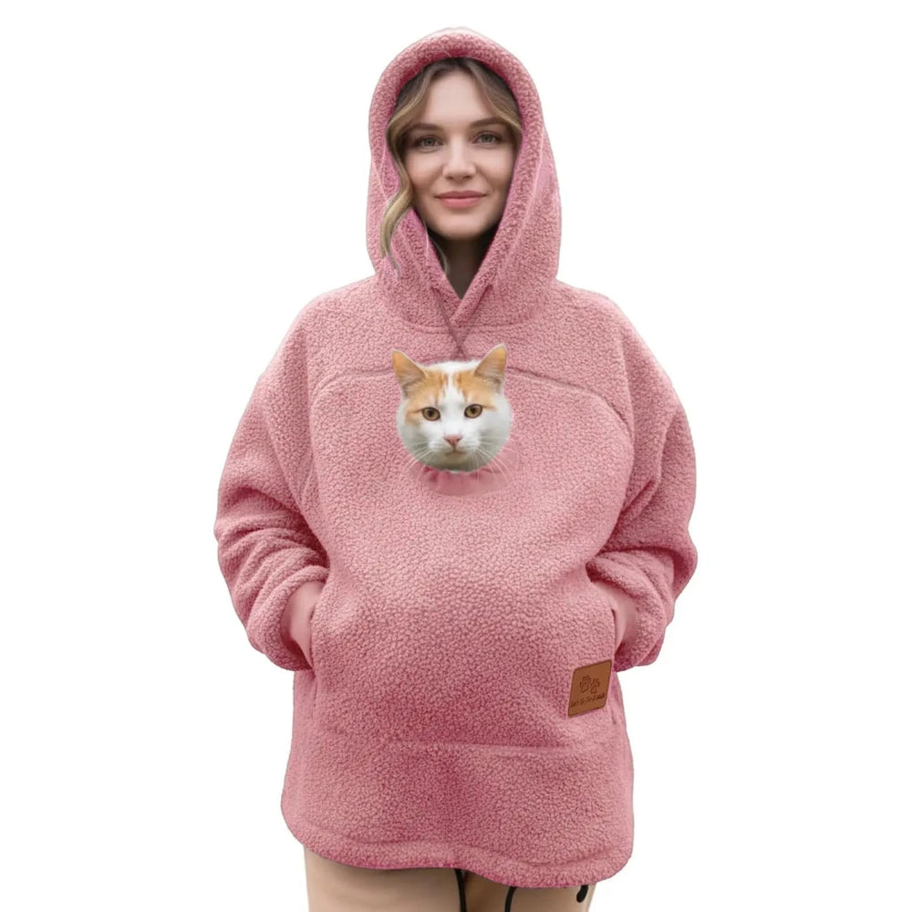 Hoodie mit Kuscheltasche für Katzen & kleine Hunde - Waagemann