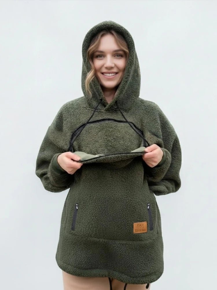 Hoodie mit Kuscheltasche für Katzen & kleine Hunde - Waagemann