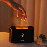iFLAME - Ultraschall Aroma Luftbefeuchter mit Kaminfeuer - Effekt - Waagemann