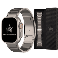 KOENIGSBAND - TITAN ARMBAND FÜR APPLE WATCH - Passend für alle Modelle - Waagemann