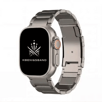 KOENIGSBAND - TITAN ARMBAND FÜR APPLE WATCH - Passend für alle Modelle - Waagemann