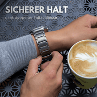 KOENIGSBAND - TITAN ARMBAND FÜR APPLE WATCH - Passend für alle Modelle - Waagemann
