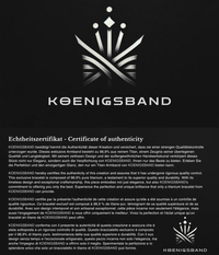 KOENIGSBAND - TITAN ARMBAND FÜR APPLE WATCH - Passend für alle Modelle - Waagemann