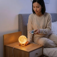 LED Lichtmodul mit Fernbedienung & Touch - Bedienung - 16 Farben - Mondlampe LED Modul - Waagemann