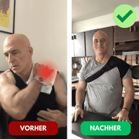 Norelie ShoulderFix - Schulterstütze verstellbare Schulterbandage Schulterstützbandage - Waagemann