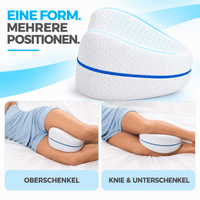 Orthopädisches Memory Kniekissen für Seitenschläfer - Waagemann