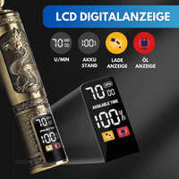 Profi Akku Bart - & Haarschneidemaschine mit LCD Display - Waagemann