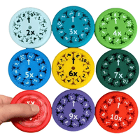 Rechenwirbel - Montessori Fidget Spinner für interaktives Lernen - Waagemann