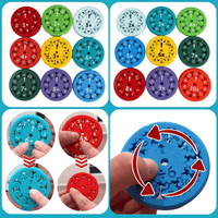 Rechenwirbel - Montessori Fidget Spinner für interaktives Lernen - Waagemann