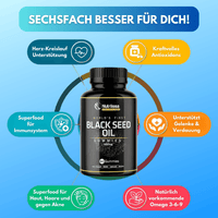 Schwarzkümmelöl Gummibärchen 60Stk - Waagemann