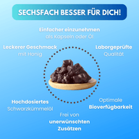 Schwarzkümmelöl Gummibärchen 60Stk - Waagemann