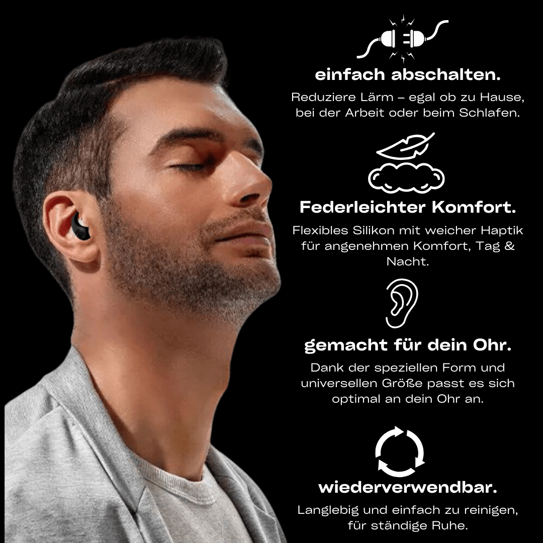 Silence³ – Ohrstöpsel für Konzerte - Waagemann