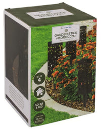 Solarbetriebene Gartenleuchte im klassischen Vintage-Stil (2er Set) - Waagemann