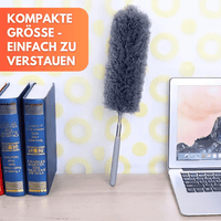 Staubwedel mit ausfahrbahrem Teleskopstiel ebay - Waagemann