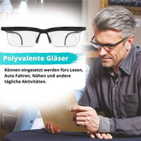 VisionPro - Einstellbare Fern & Kurzsicht Lesebrille Unisex - Waagemann