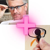 VisionPro - Einstellbare Fern & Kurzsicht Lesebrille Unisex - Waagemann