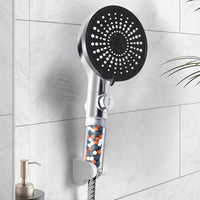 Wassersparender 5 Modi Duschkopf mit 3 - fach Filter - Waagemann