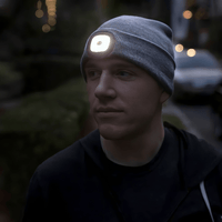 XtremeBeam™ Wiederaufladbarer LED Beanie - 2 STÜCK - Waagemann