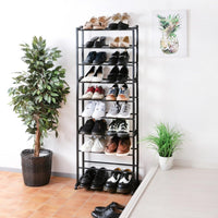 10-stufiges verstellbares Schuhregal für 30 Paar (2 Farben) - Waagemann