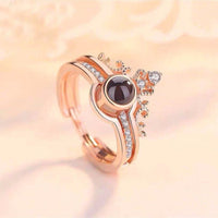 100 Sprachen "I Love You" Ring - Waagemann