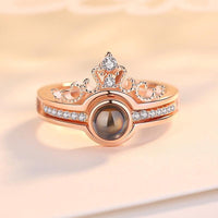 100 Sprachen "I Love You" Ring - Waagemann