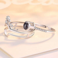 100 Sprachen "I Love You" Ring - Waagemann