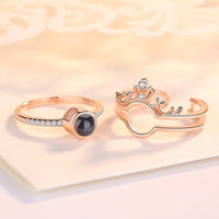 100 Sprachen "I Love You" Ring - Waagemann