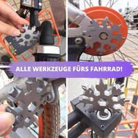 18in1 Werkzeuge Fahrrad Zubehör Geschenk - Waagemann