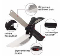 2in1 – Schneidebrett + Küchenmesser - Waagemann