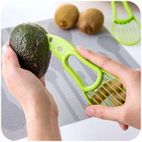 3 in 1 Avocado Schneider & Entkerner - Waagemann
