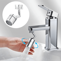 3 Stufen Anti-Spritz 360° Wasserhahndüse - Universal passend - Waagemann