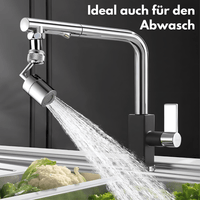 3 Stufen Anti-Spritz 360° Wasserhahndüse - Universal passend - Waagemann