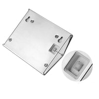 An der Wand montierbare Edelstahl Solar-Außenlampen (4er Set) - Waagemann