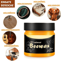 BEEWAX Original natürliches Bienenwachs Möbelpflege Politur Möbelwax Holzpflege - Waagemann
