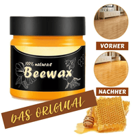 BEEWAX Original natürliches Bienenwachs Möbelpflege Politur Möbelwax Holzpflege - Waagemann