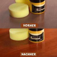 BEEWAX Original natürliches Bienenwachs Möbelpflege Politur Möbelwax Holzpflege - Waagemann