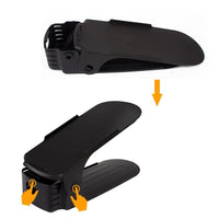 Doppeldeck Schuhregal Ablagesystem (4er Set) - Waagemann