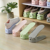 Doppeldeck Schuhregal Ablagesystem (4er Set) - Waagemann