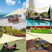 Dreieckiges Sonnensegel 3x3x3m - Waagemann